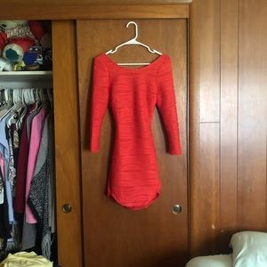 Women’s open back dress. Size:10